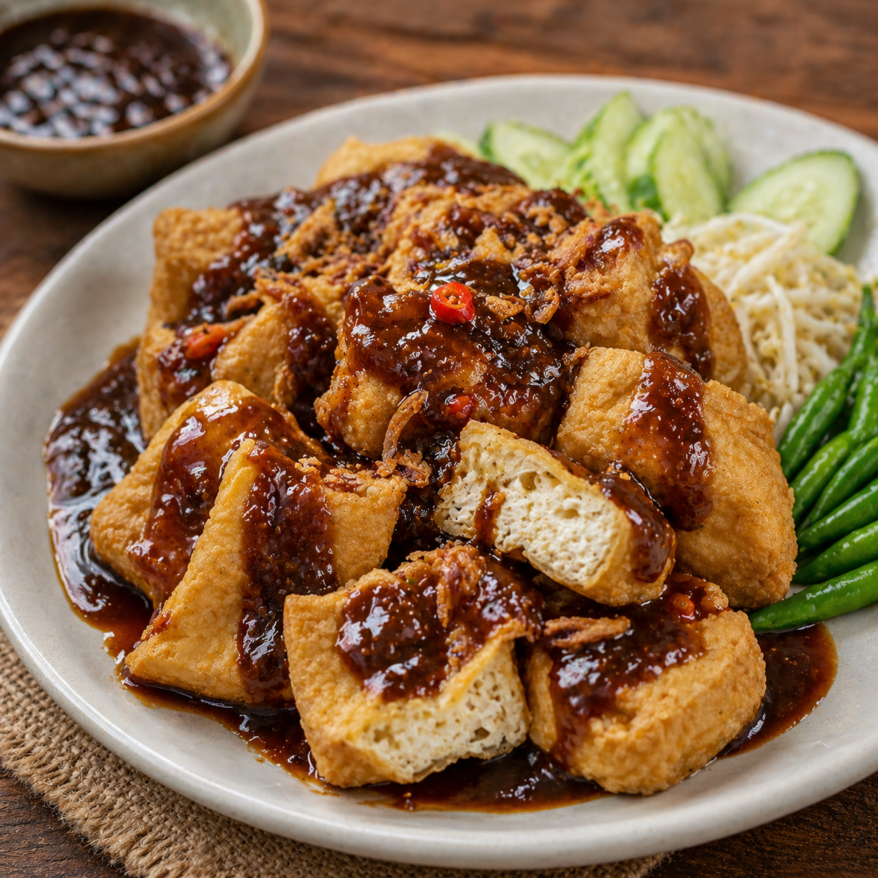 Tahu Petis Kedai Tiga Nyonya
